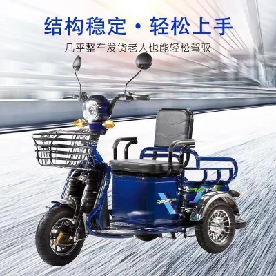 新款家用小型电动三轮车老年人代步车日常通勤成人接送孩子电瓶车图2