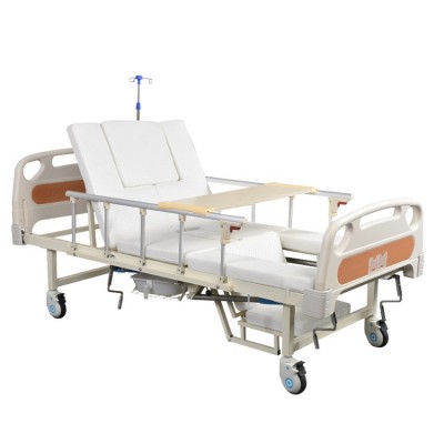 多功能医疗床批发养老机构瘫痪病人辅助器病床中全曲护理床图4