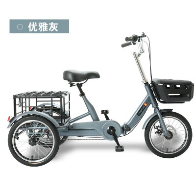 折叠三轮车脚踏老年人代步车家用小型自行车成人休闲源头工厂新款