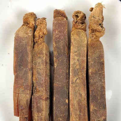 货源产地吉林足干滋补红参条东北特产泡酒红参无须大红参压条边条图2