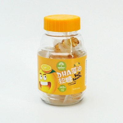 沃沃的春天系列包装 DHA藻油软糖瓶装60g 水果果汁软糖 源头厂家图2