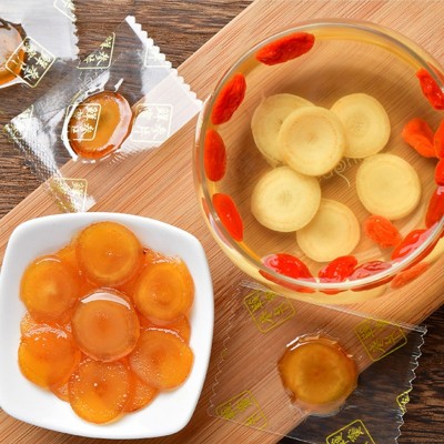 长白山人参蜜片160g 东北特产蜂蜜参片 独立包装红参片即食人参片图4