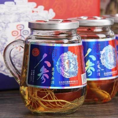 东北特产人参鹿茸血酒礼盒装42度茶杯酒厂家现货直发利满源人参酒图2