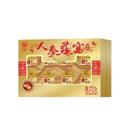 厂家直供即食燕窝人参燕窝冰糖年货送礼品8瓶装即食燕窝礼盒代发图5