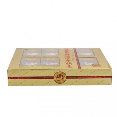 金日牌美国洋参胶囊西洋参胶囊 送礼礼盒装0.5g/粒*12粒/盒*6盒端图3