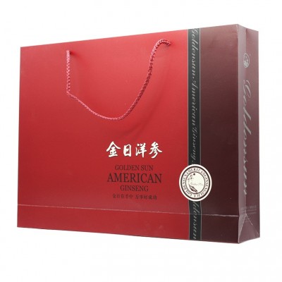 金日牌美国洋参胶囊西洋参胶囊 送礼礼盒装0.5g/粒*12粒/盒*6盒端图2