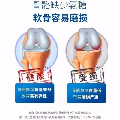 仁和氨糖软骨素钙片60粒 增强骨密度成人中老年人保健食品图2