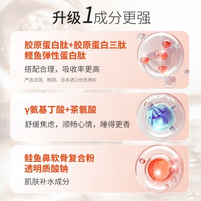 虾青素GABA胶原蛋白肽固体饮料粉剂胶原三肽鲣鱼蛋白可代加工图2