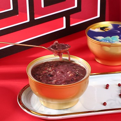即食燕窝粥礼盒牛奶黑米燕麦饱腹代餐滋补营养粥中秋公司团购送礼图2