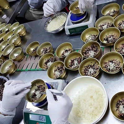 即食燕窝粥牛奶黑米红豆五谷风味速食营养代餐粥工厂OEM贴牌定制图4