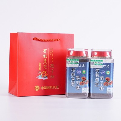 有机孢子粉250g长白山赤灵芝孢子粉厂家批发头道灵芝粉批发代发图5