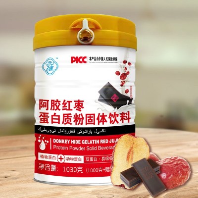 中老年儿童动植物双蛋白营养复合蛋白粉阿胶红枣蛋白质粉固体饮料图2
