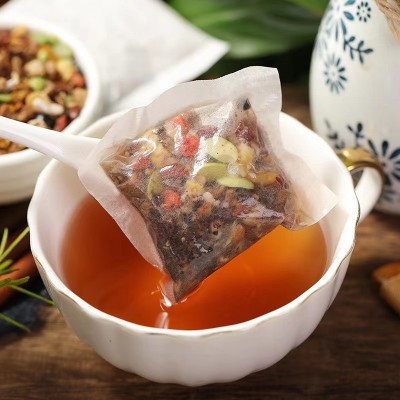 寻花坊人参玛咖十宝茶人参五宝茶玛咖黄精茶男人茶厂家加工150g/图4