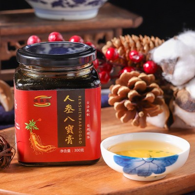 男人膏滋膏方黄精桑椹牡蛎袋装八珍膏 人参八宝膏图3