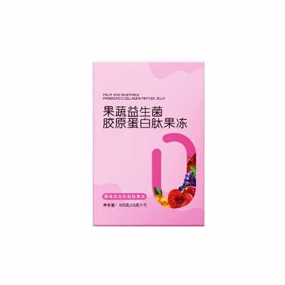 OEM代加工 15g条状果冻定制胶原蛋白果冻果 红参石榴燕窝枸杞果冻图5