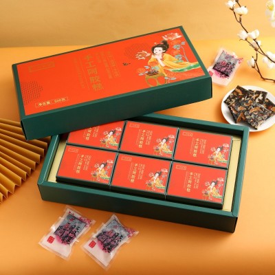 东阿原产阿胶糕小锅熬制手工阿胶红枣枸杞即食糯米纸手工阿胶糕图2