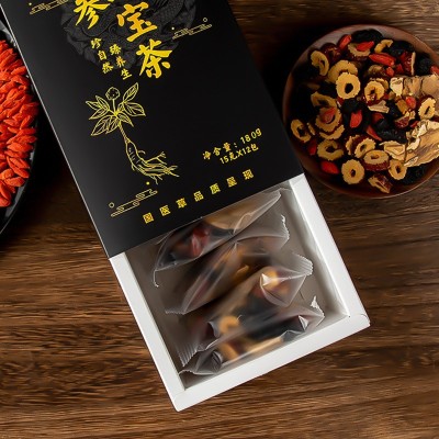 人参五宝茶桑葚黄精花茶养生茶肾茶男人茶包一件代发组合茶五宝茶图3