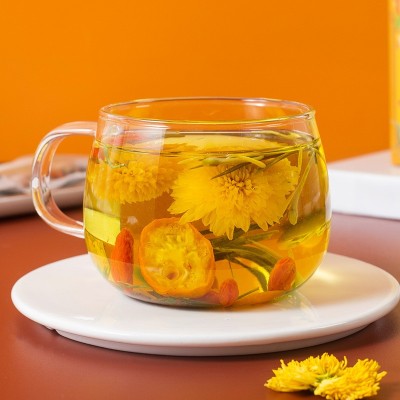 菊花决明子茶花草茶 枸杞金银花养生组合花茶 菊花茶批发八宝茶图4