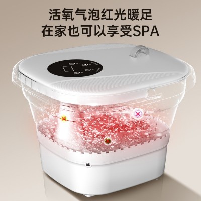 新款可折叠足浴盆深桶家用足疗机恒温加热泡脚桶电动按摩器批发图4