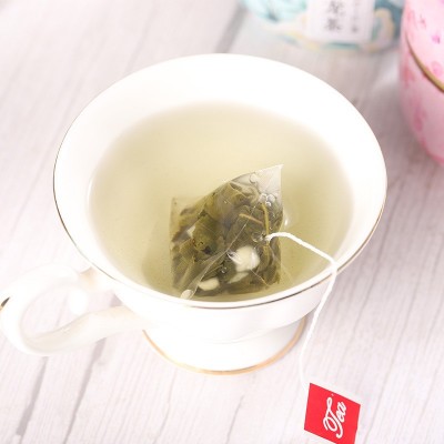 蜜桃乌龙茶白桃绿茶铁罐装节日婚庆伴手礼品三角茶包袋泡茶厂家图2