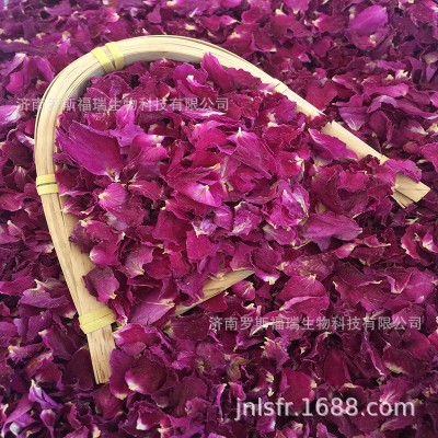 [玫瑰花瓣] 厂家批发食用玫瑰小碎片干花瓣平阴重瓣玫瑰点心馅料图5