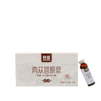 阿拉善鲜蓉肉苁蓉原浆男士滋补品草本现货代发原汁原味肉苁蓉饮品图4