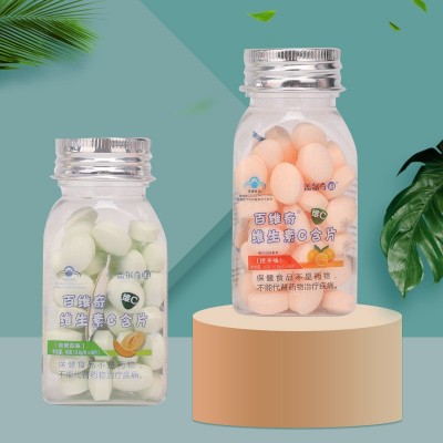 厂家现货柏维奇蓝帽维生素C含片 水果口味vc含片维c 现货批发图2