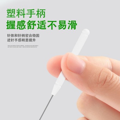 华友原汉章针刀一次性无菌小针刀小拔针圆头针拨筋针松解针长圆针图2
