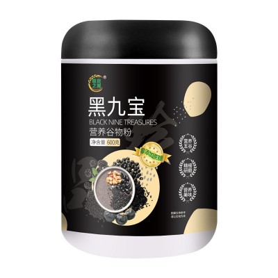 源头厂家 黑九宝早餐粥营养饱腹代餐粉图5