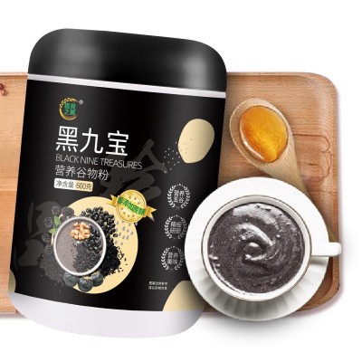 源头厂家 黑九宝早餐粥营养饱腹代餐粉图2