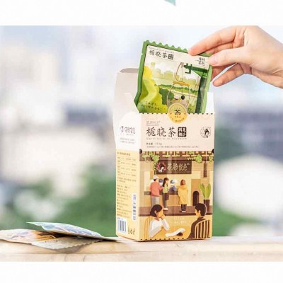 茶叶的茶包绿茶东西冷泡茶栀晓茶颜悦色花茶水果茶茶养生茶喝泡水图2