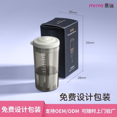 新款头皮上药器专用迷你便携导液梳滚珠养生发液上药梳1ml上药器图3