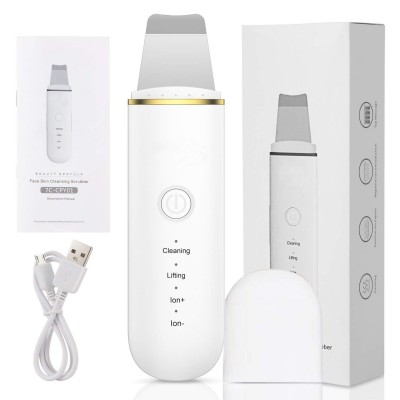 超声波铲皮机 美容仪器 毛孔清洁器脸部洁面仪去黑头仪铲皮仪礼品图5