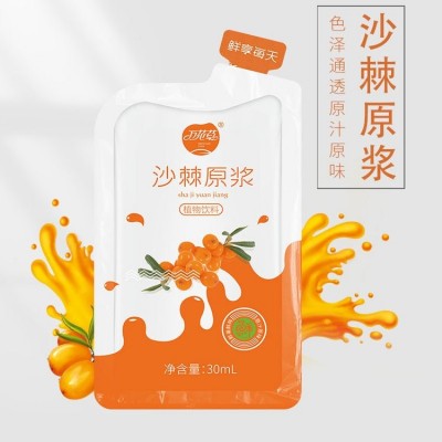 沙棘原浆代加工 万花草植物饮料口服液源头工厂贴牌定制300ML图4