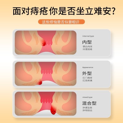 卡波姆痔疮凝胶敷料内痔混合痔肛门胀痛不适男女可用痔疮膏图2