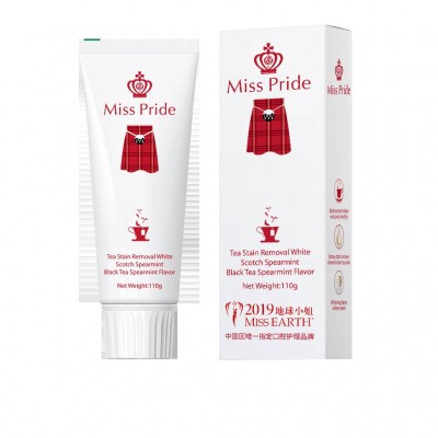 MissPride祛渍牙膏去烟渍去茶渍氨基酸精华含氟防蛀护龈工厂批发图5