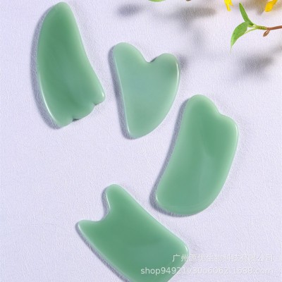 源优玉石刮痧拨筋棒脸部刮痧眼部全身刮痧板东陵玉 水晶刮痧板图4