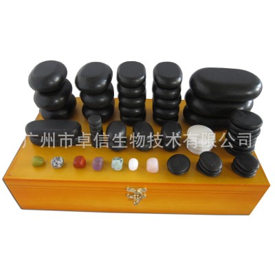 美容院热石按摩专用能量石60片装图5