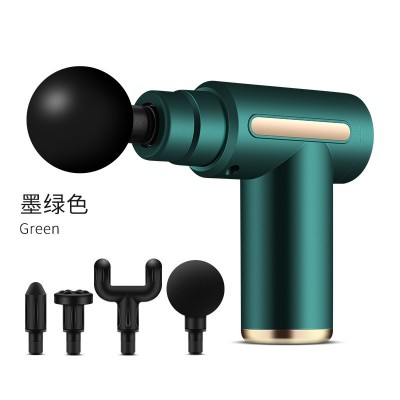 多功能迷你筋膜枪肌肉按摩器电动家用跨境液晶屏智能按摩枪厂家图5