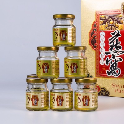 即食燕窝饮品70ml*8瓶礼盒装中老年滋补品人参阿胶枸杞燕窝批发图4