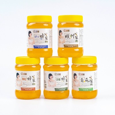 土蜂屋土蜂蜜批发百花蜜500g瓶装洋槐蜂蜜食用原蜜椴树蜜现货图3