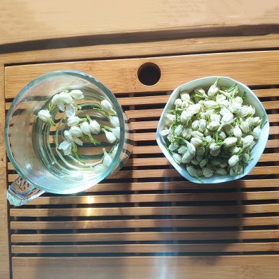 厂家散装干茉莉花 广西茉莉花瓣花朵花草茶 烘干茉莉花苞花蕾图2