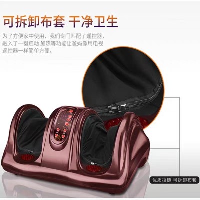 按键式热敷按摩仪小腿部肌肉揉捏按摩足部脚底足底穴位按摩足疗机图2