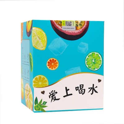 严选金桔百香果茶包冻干柠檬1盒7包105g工厂代发可散装青金桔批发图1