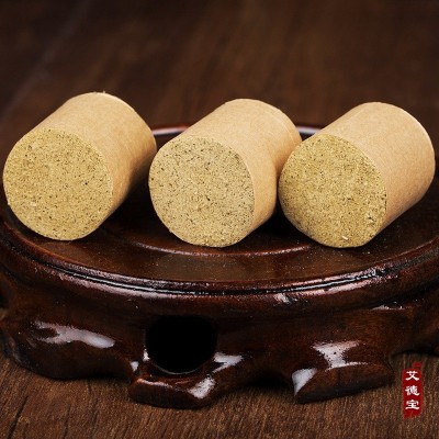 南阳艾德宝陈年艾柱2.5cm加粗艾灸柱艾条雷火灸纯艾绒厂家批发图2