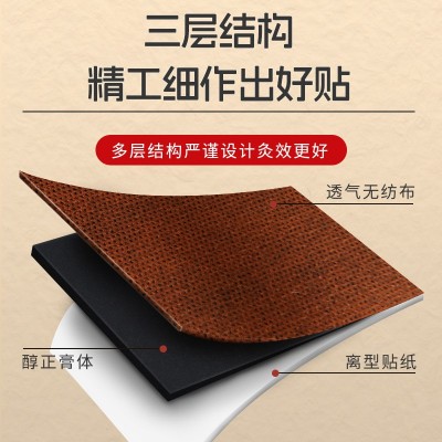 温灸贴艾草贴颈椎贴肩颈贴透气关节批发膝盖热敷发热膏药贴艾灸贴图2