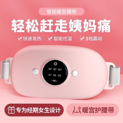 新款暖宫腰带家用电加热按摩暖宫热敷护腰带大姨妈神器暖宫宝仪器图4