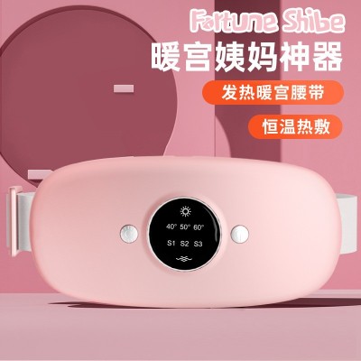 新款暖宫腰带家用电加热按摩暖宫热敷护腰带大姨妈神器暖宫宝仪器图5
