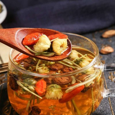 黄太阳 菊花决明子茶 牛蒡茶金银花茶 花草茶菊花枸杞茶决明子茶图3
