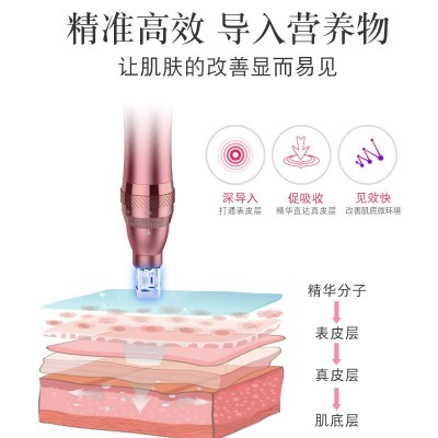 秋水堂 纳米电动微针MTS光子嫩肤中胚层冻干粉导入飞梭浅导仪家用图2